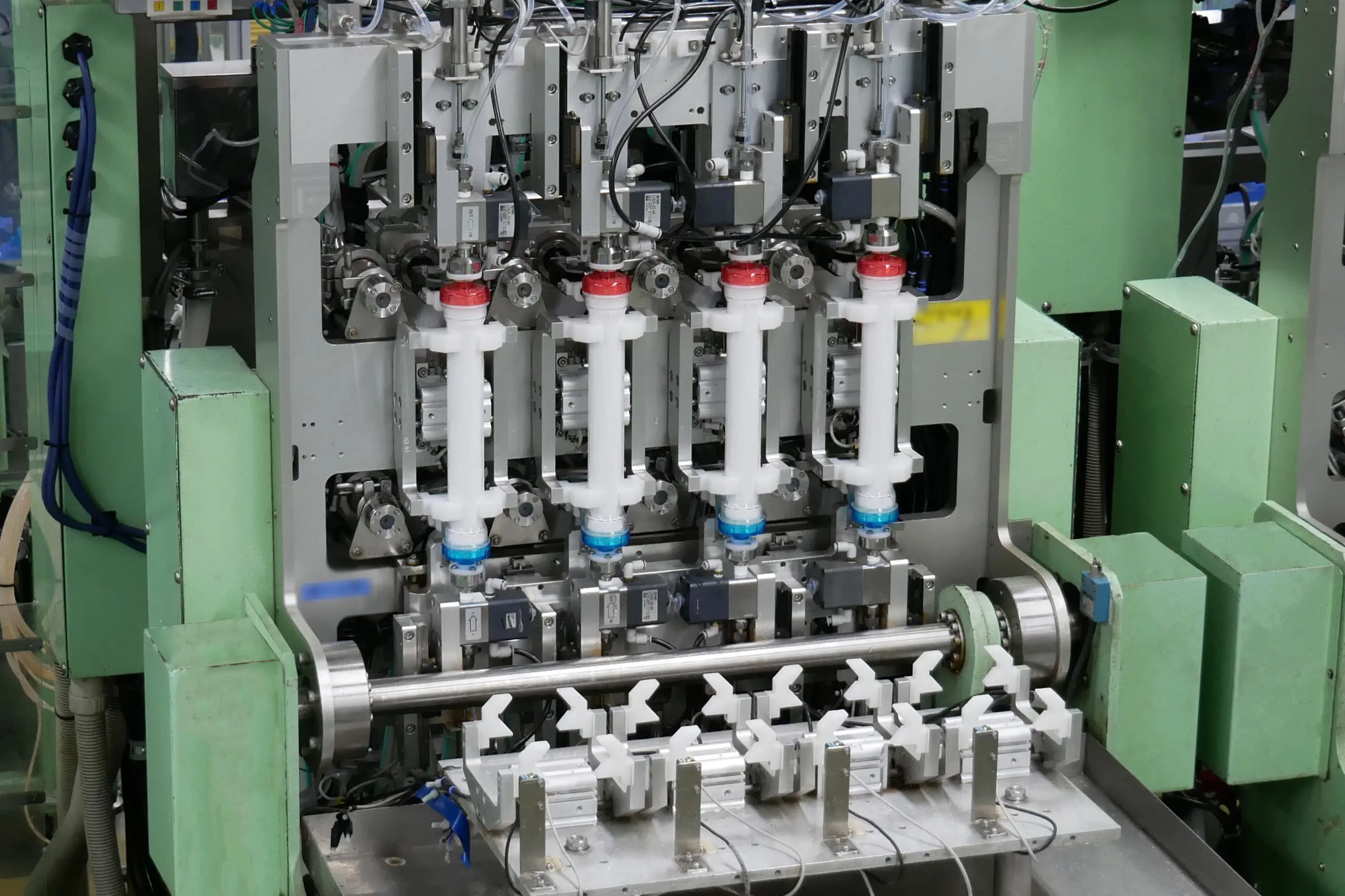 圧テストの様子