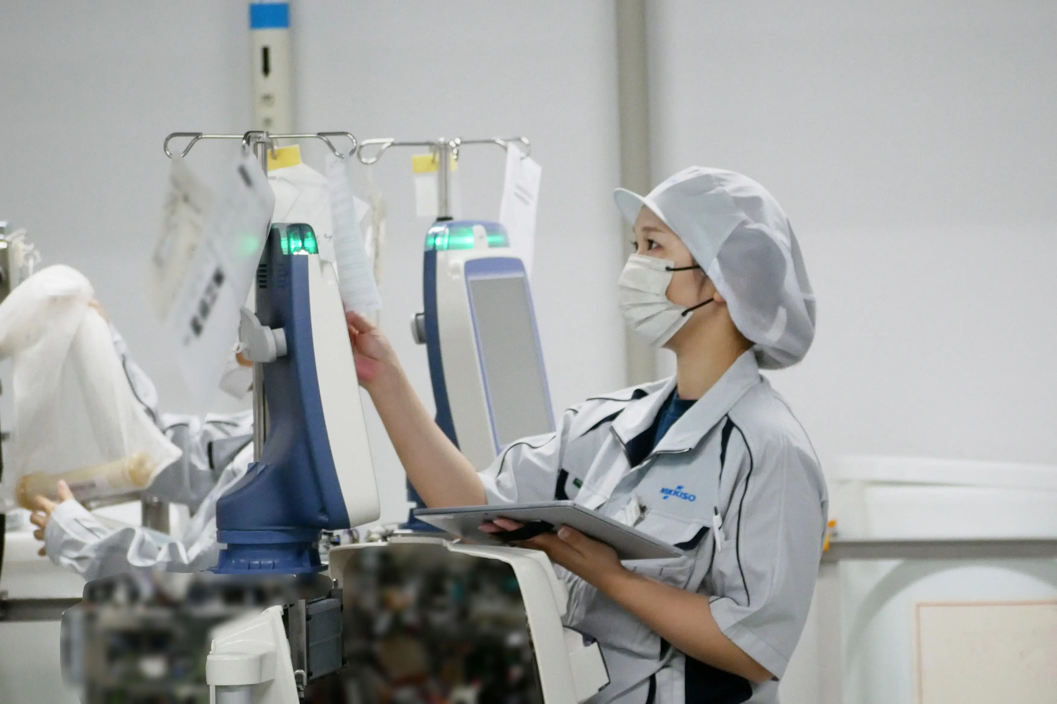 製品検査の様子